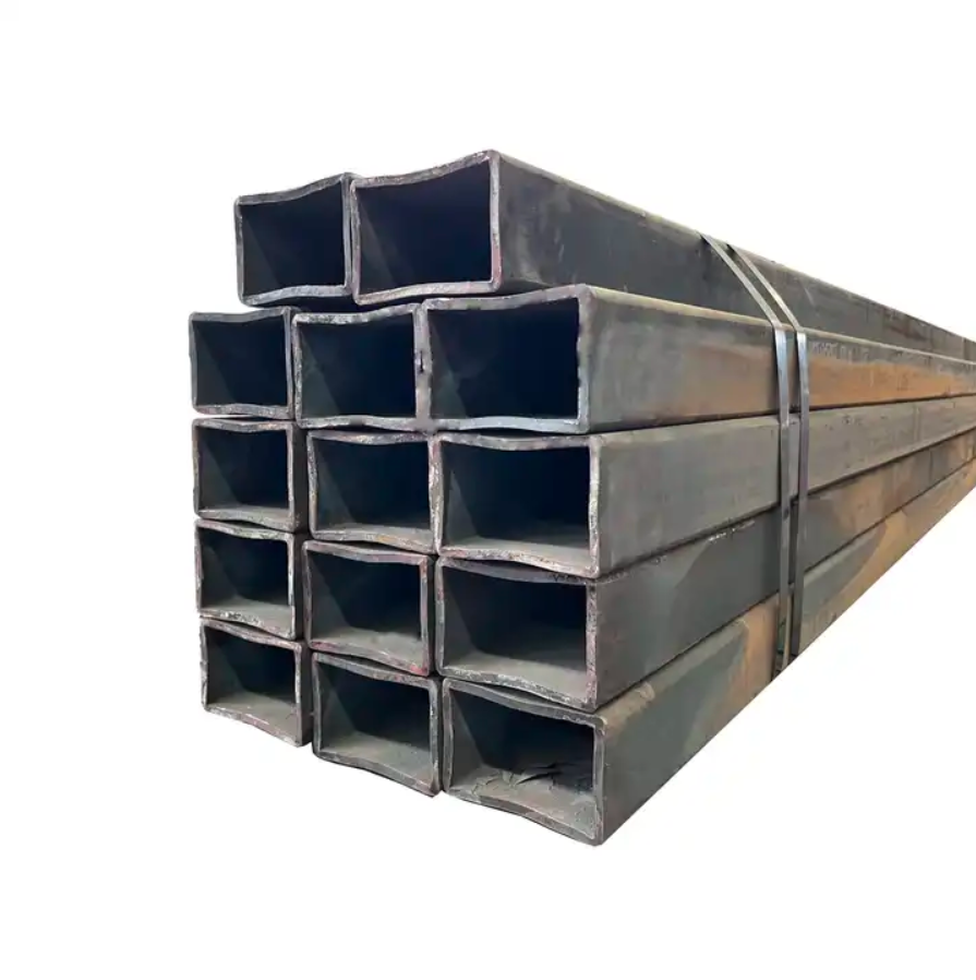 Tubo de aço SHS RHS pré-galvanizado quadrado retangular tubo de aço de seção oca