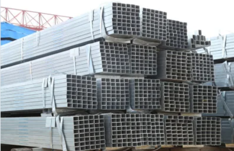 Tubo quadrado de aço galvanizado de alta qualidade e tubos e tubos de aço retangulares